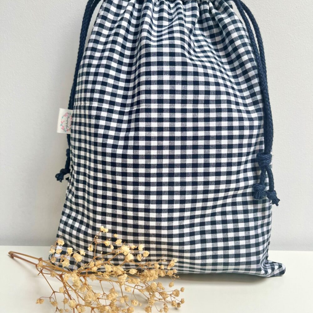 Ir a página Bolsa Jimena Vichy azul marino