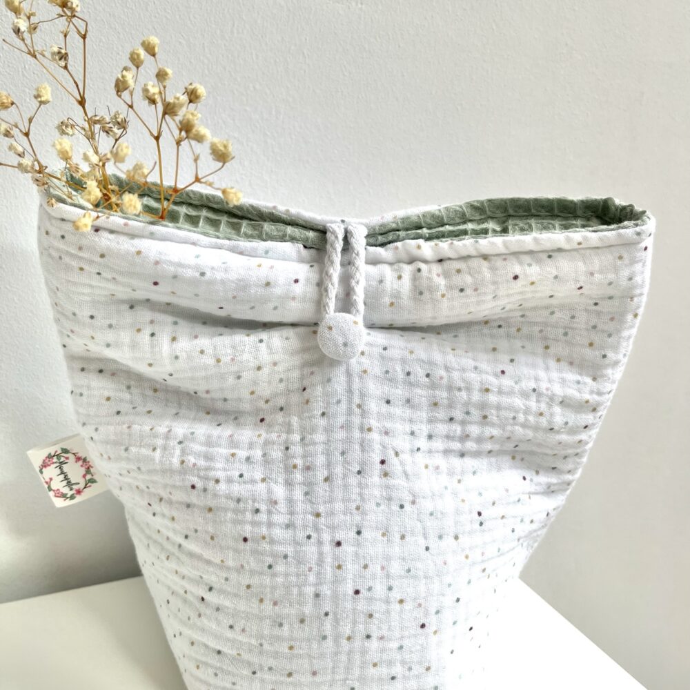 Cesta Allegra confeti Blanco