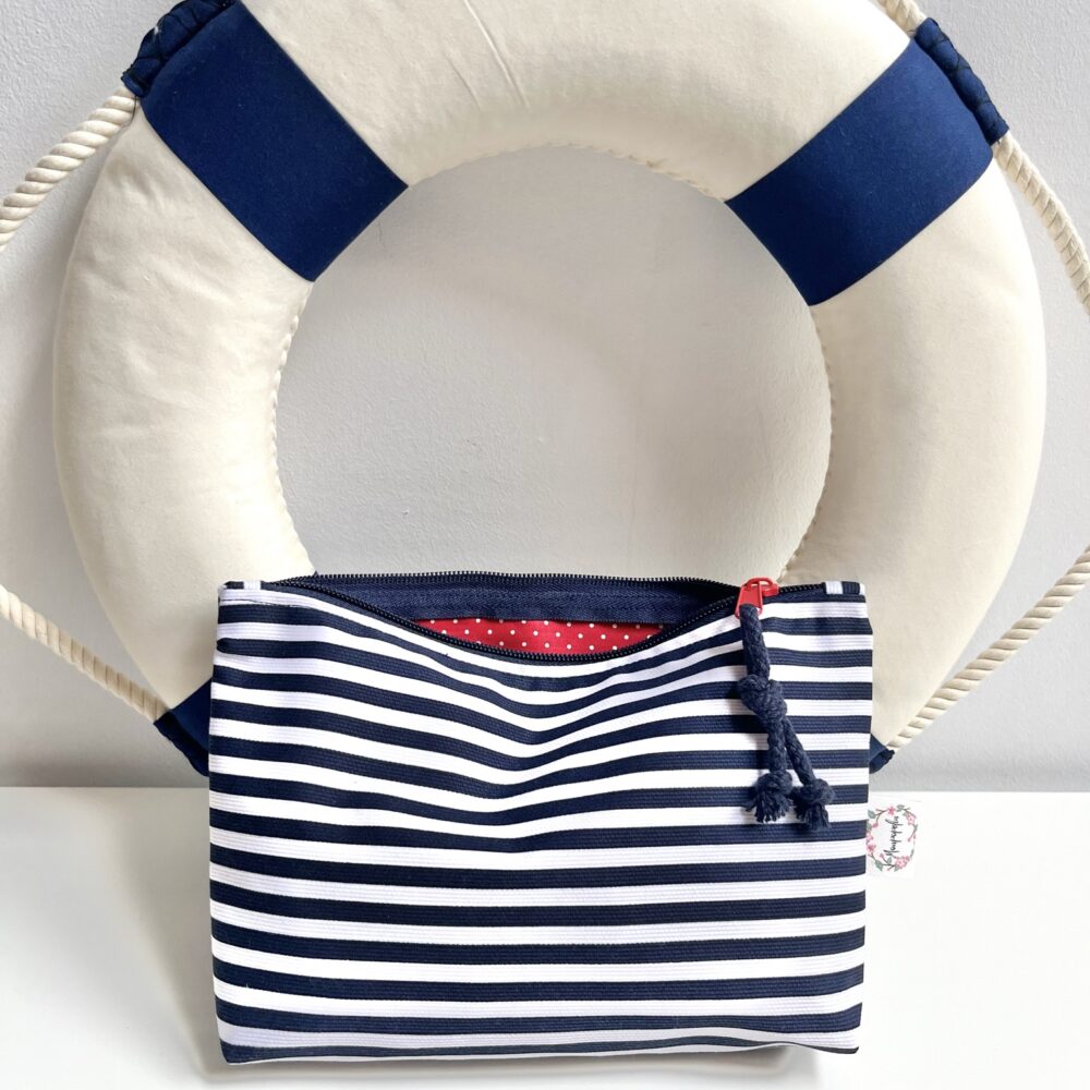 Neceser Begur mini Rayas marineras